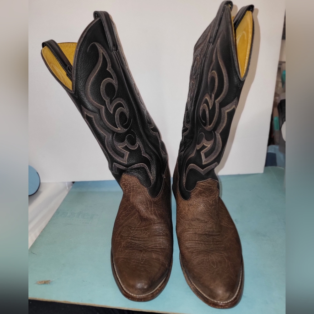 Vintage Nacona Men's Cowboy Boots sz 8.5E